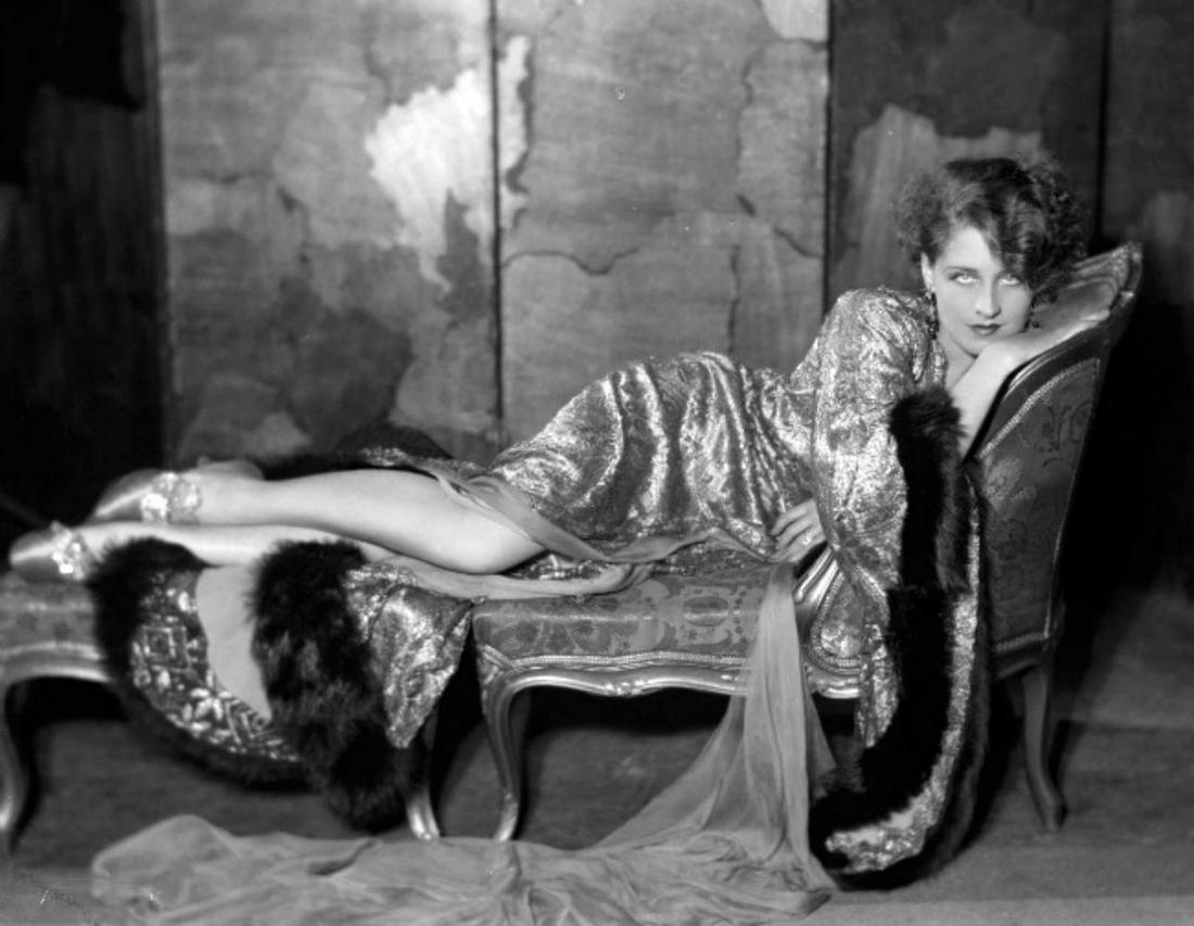 George Hurrell, Norma Shearer, 1930: Photographer: George Edward Hurrell - (1904-1992) was a photographer who contributed to the image of glamour presented by Hollywood during the 1930s and 1940s. Title: Norma Shearer Date Of Negative: 1