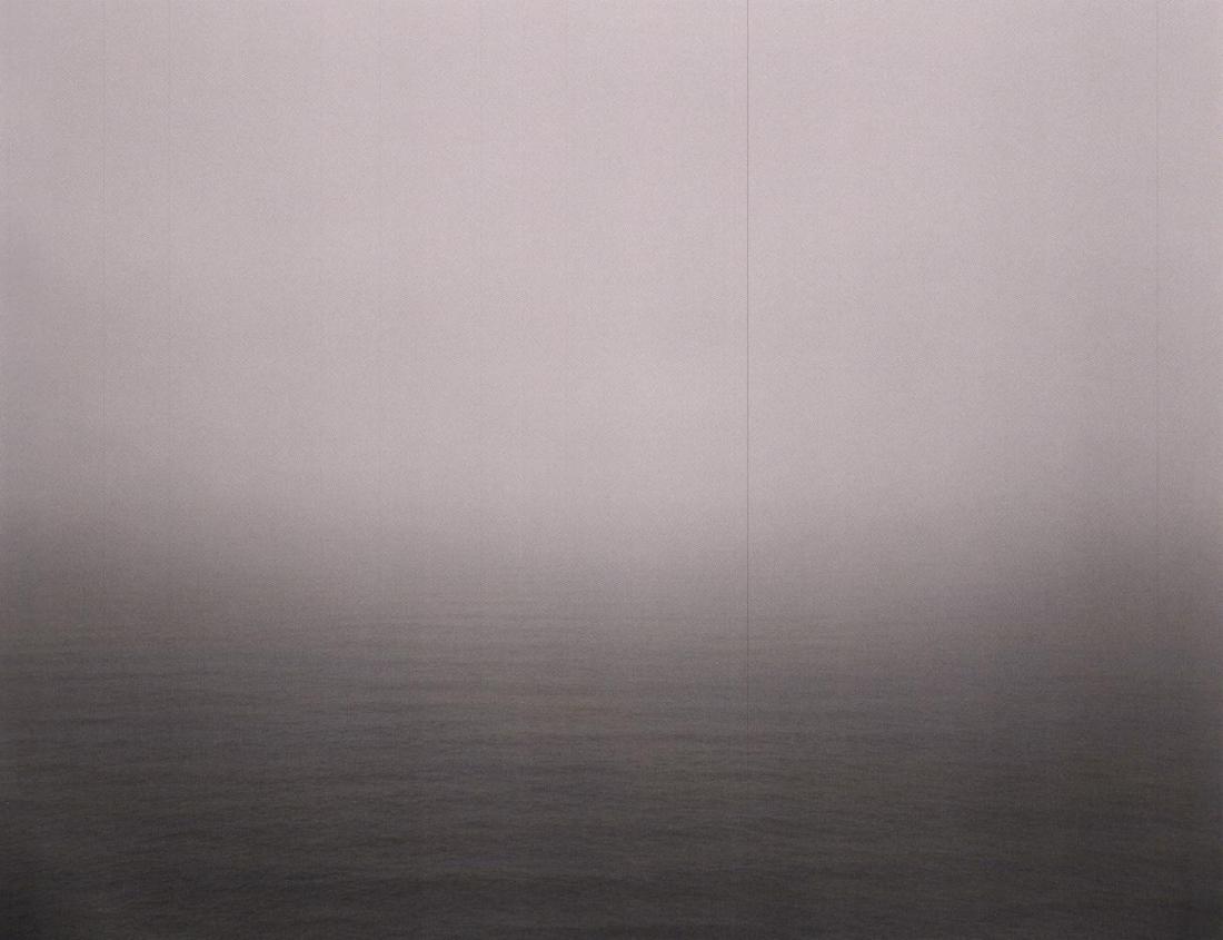 HIROSHI SUGIMOTO, Celtic Sea, Boscastle, 1994: Photographer: Hiroshi Sugimoto is a contemporary Japanese photographer whose esoteric practice explores memory and time. Using the intrinsic quality of long exposure photography, the artist provides i