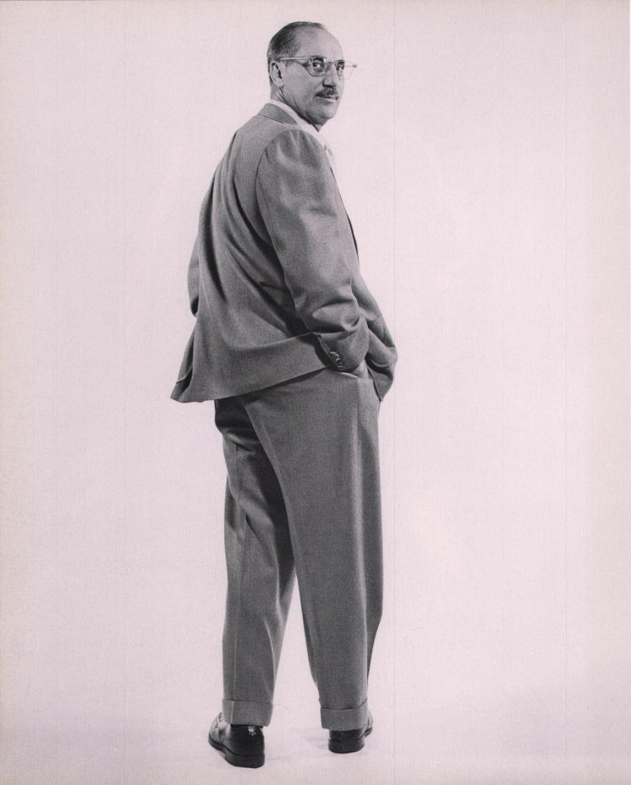 Philippe Halsman, Groucho Marx, 1950s: Photographer: Philippe Halsman (Latvia born American, 1906 - 1979) - internationally renowned portrait and fashion photographer, one of the most important and influential photographers from the 1940's