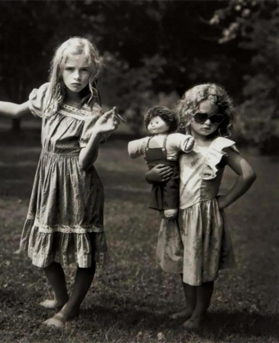 Sally Mann, The New Mothers - 1992: Photographer: Sally Mann is an American photographer, widely known for her large-format, black-and-white photographs at first of her young children, then later of landscapes suggesting decay and death