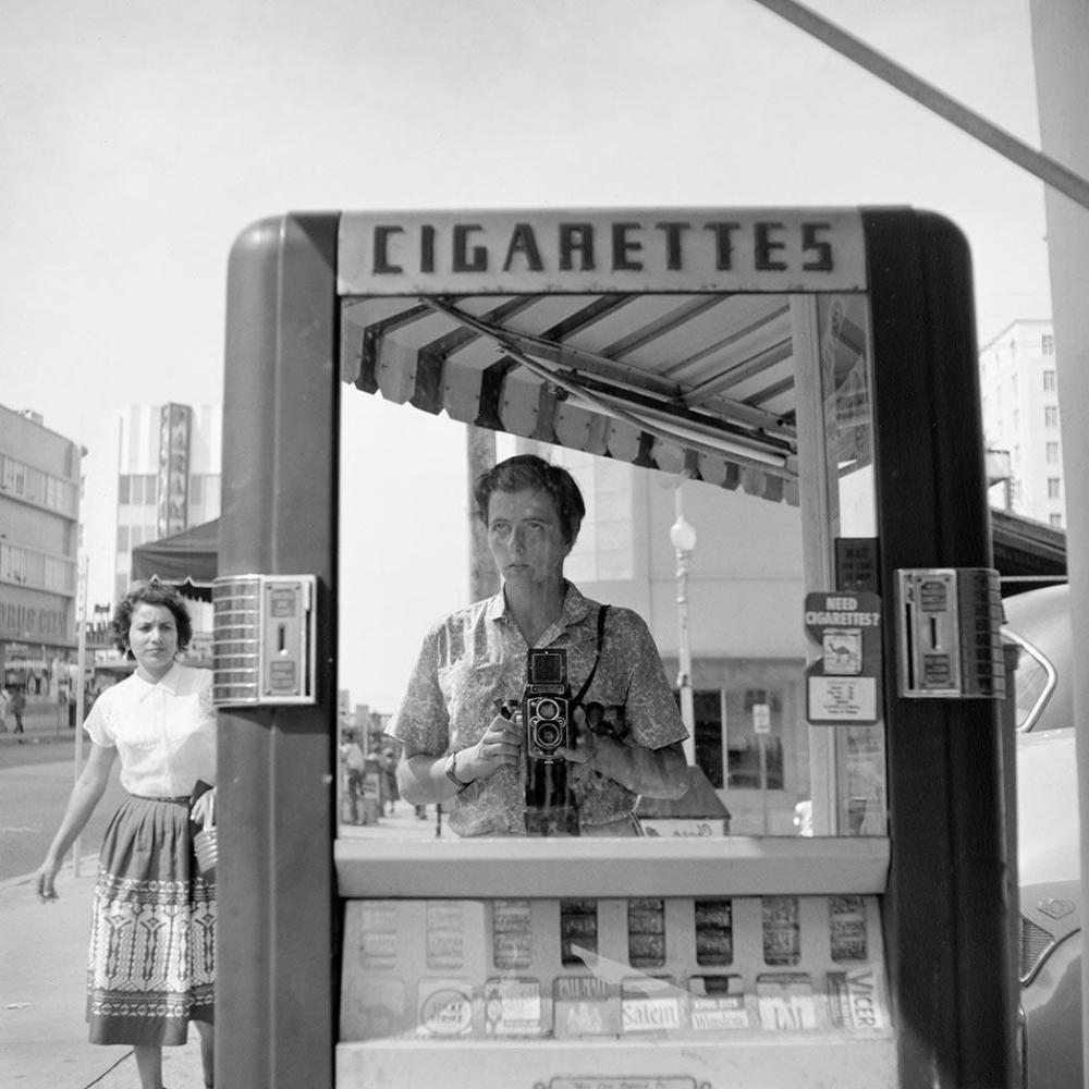 Vivian Maier, Self-Portrait, 1957: Photographer: Vivian Dorothy Maier, (1926-2009) was an American street photographer whose work was discovered and recognized after her death. She worked for about 40 years as a nanny, mostly in Chicag
