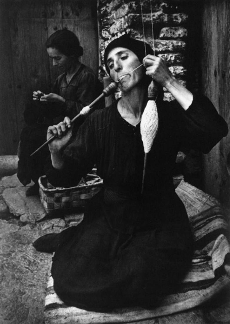 W. Eugene Smith, The Spinner, 1954: Photographer: Vivian Dorothy Maier, (1918-1978) William Eugene Smith was an American photojournalist. He has been described as "perhaps the single most important American photographer in the developme