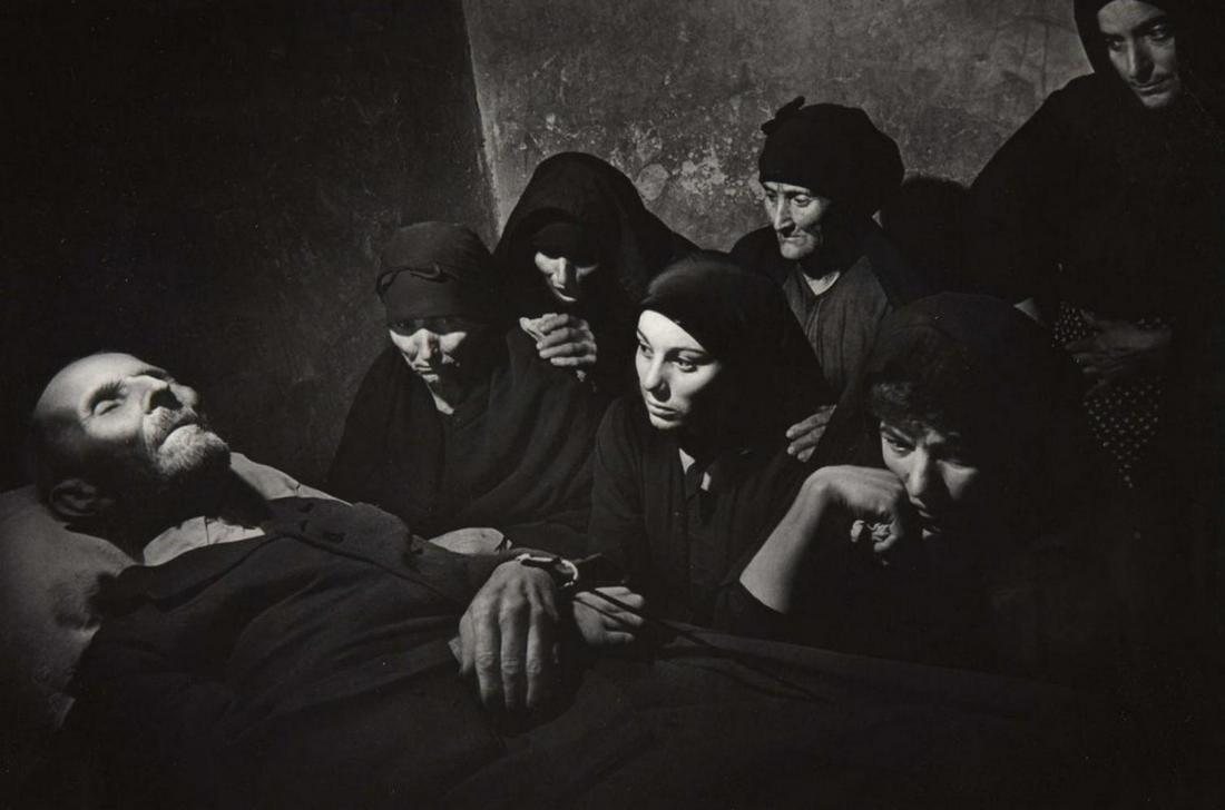 W. Eugene Smith, The Wake, 1950: Photographer: Vivian Dorothy Maier, (1918-1978) William Eugene Smith was an American photojournalist. He has been described as "perhaps the single most important American photographer in the developme