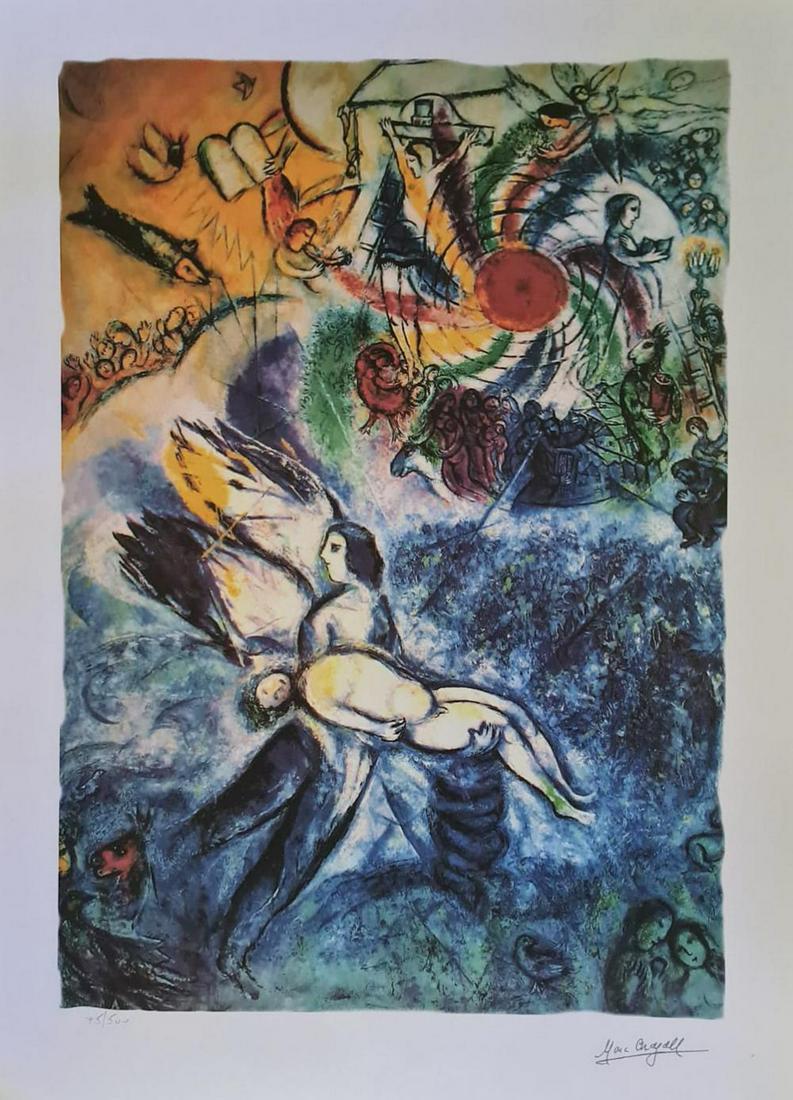 Marc Chagall (After), The Creation of Man, Lithograph (1 of 1)