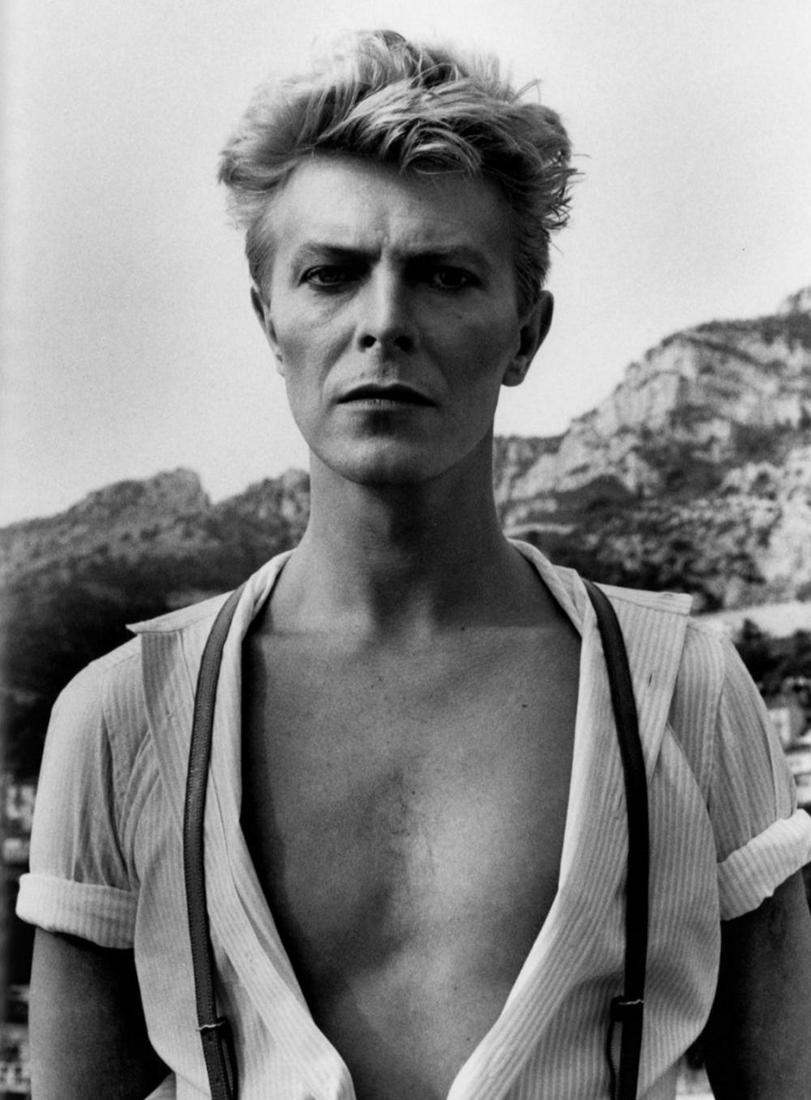 Helmut Newton, David Bowie, Monte Carlo 1983 (1 of 1)