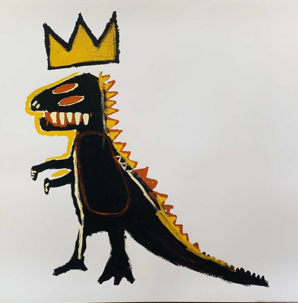 Jean Michel Basquiat Pez Dispenser Dinosaur