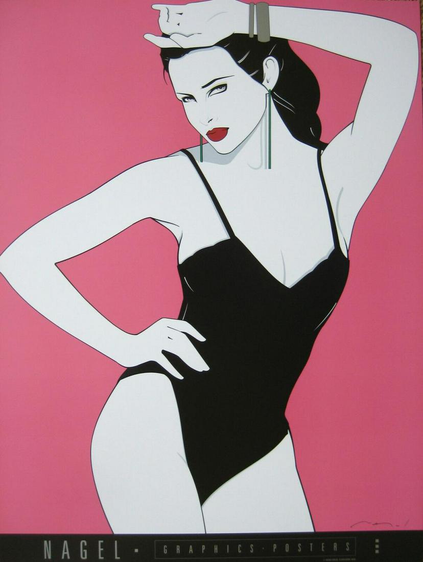 PATRICK NAGEL, BLACK TEDDY - 1990, Original poster (1 of 1)