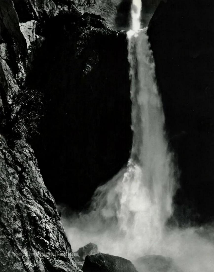 ANSEL ADAMS, 1950s Yosemite Water Falls (1 of 1)