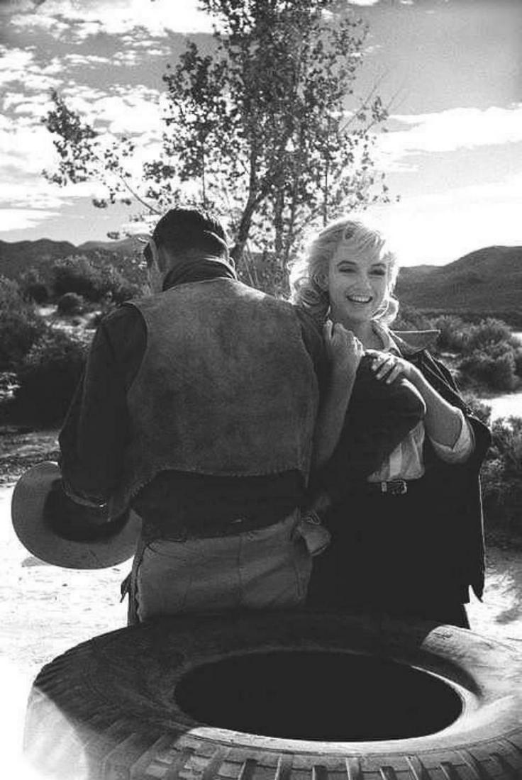 Eve Arnold, Marilyn Monroe & Clark Gable, The Misfits, 1960 (1 of 1)