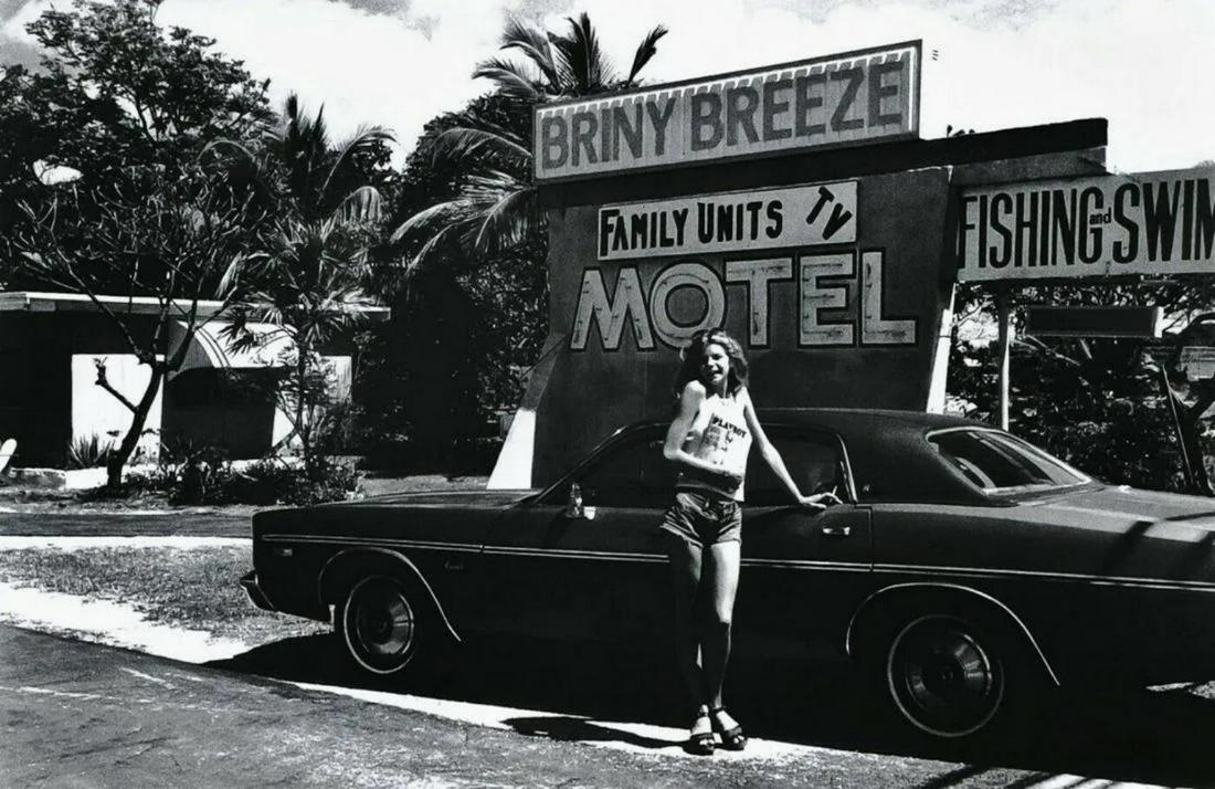 Helmut Newton, 1970's Florida Vacation Motel: Photographer: Helmut Newton (Germany, 1920 - 2004) - best known for his erotically charged highly stylized images, Helmut Newton was one of the most influential fashion photographers of all time. Titl