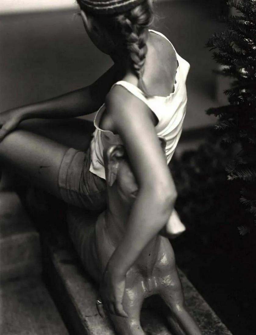 SALLY MANN, At Twelve, 1983: Photographer: Sally Mann is an American photographer, widely known for her large-format, black-and-white photographs at first of her young children, then later of landscapes suggesting decay and death