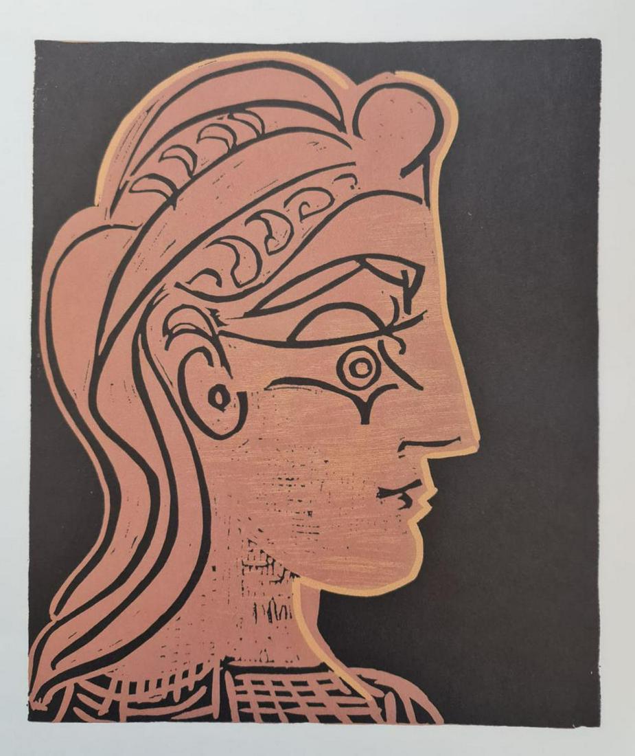 Pablo Picasso (After), "Tete de Femme  - 1962" Original (1 of 1)