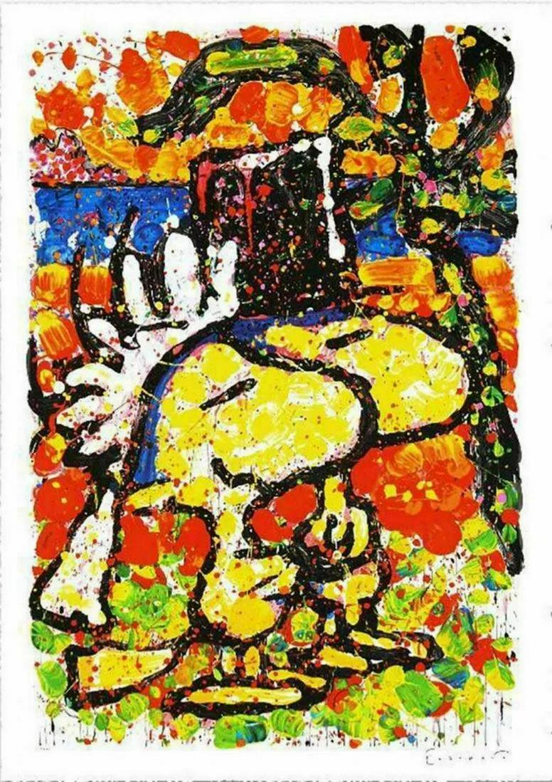 Tom Everhart, Hitched, Lithograph Signed & numbered (1 of 1)