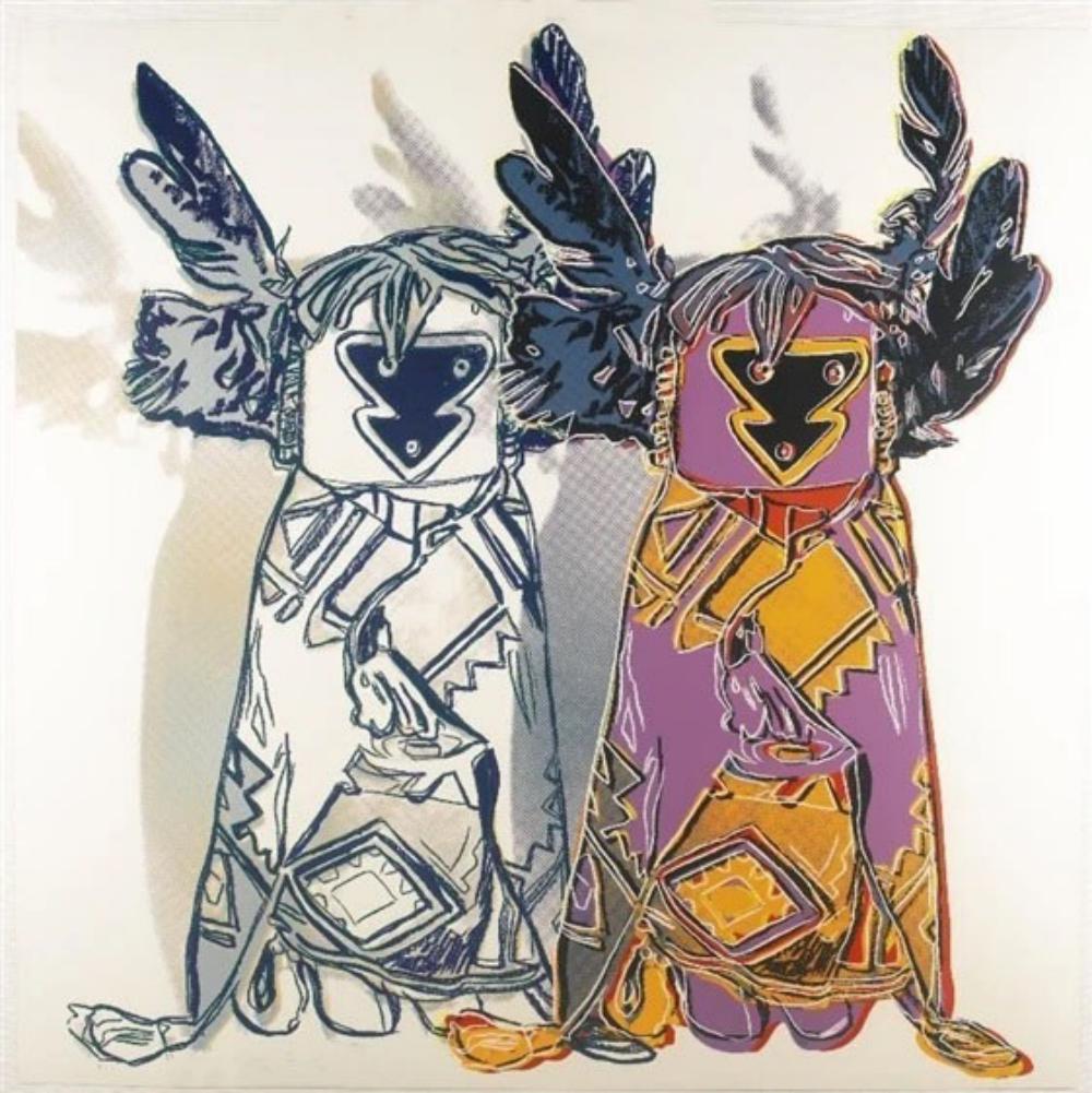 Andy Warhol, Kachina dolls From Cowboys & Indians 1986 (1 of 1)