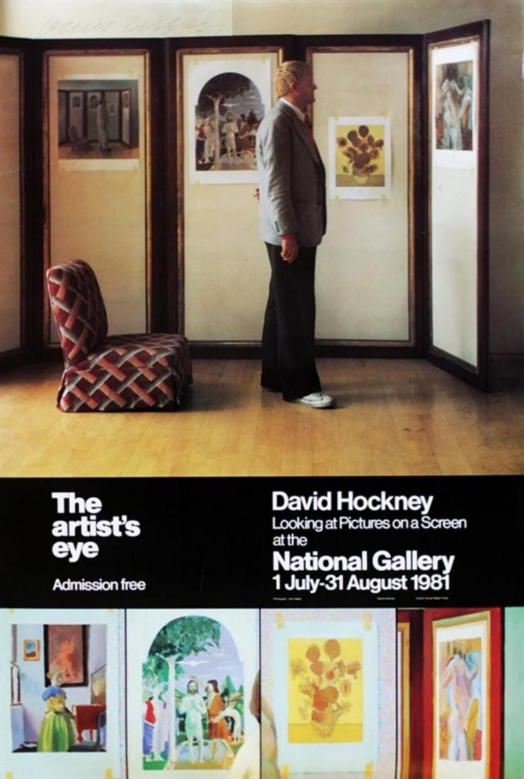 David Hockney, National Gallery (The Artist’s Eye), 1981 (1 of 3)