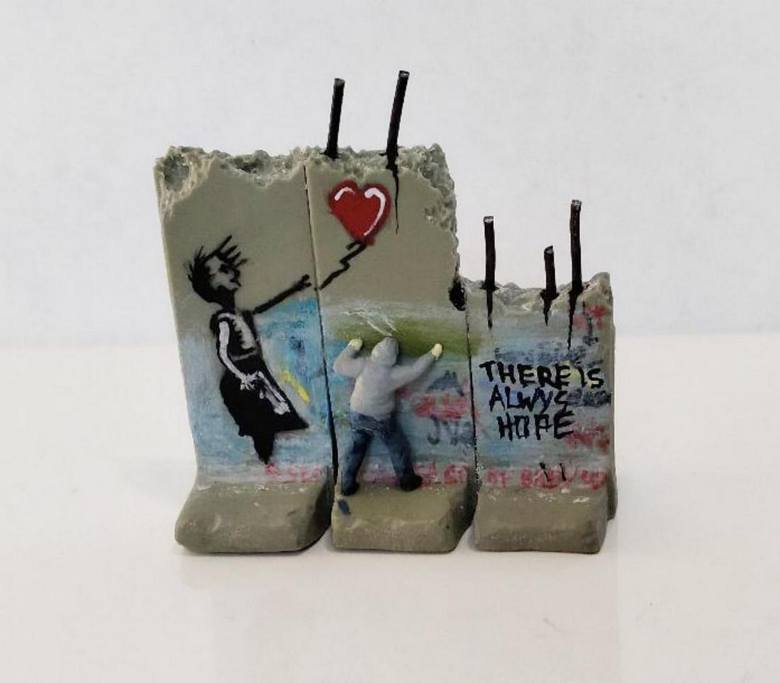 Banksy "There is always hope - 2019" Walled Off Hotel Sculpture (1 of 4)