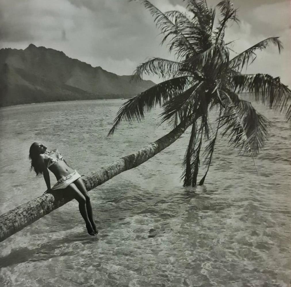 Adolphe Sylvain, Tahiti - 1946: Photographer: Adolphe Sylvain - 1920-1991, was a French-Tahitian photographer, best known for his black-and-white photographs of Tahiti and Tahitian models. Subject/Title: Tahiti Date Of Negative: 194