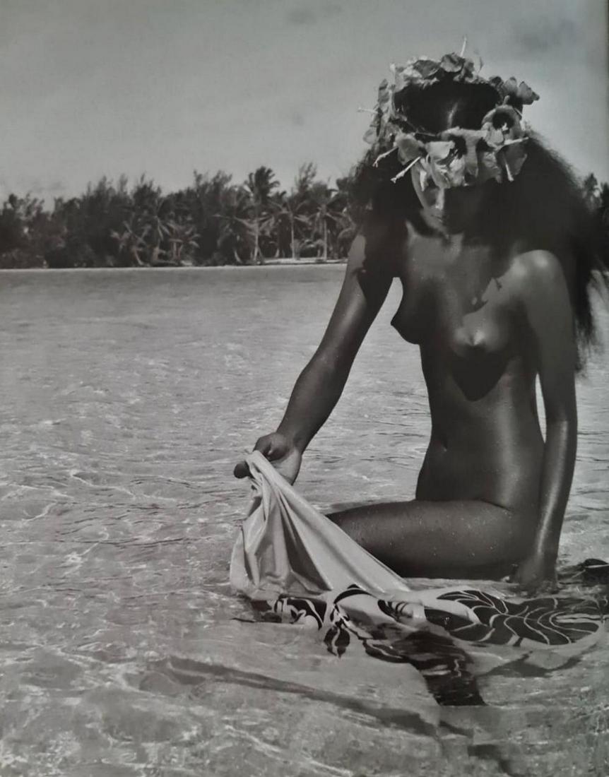 Adolphe Sylvain, Tahiti - 1946: Photographer: Adolphe Sylvain - 1920-1991, was a French-Tahitian photographer, best known for his black-and-white photographs of Tahiti and Tahitian models. Subject/Title: Tahiti Date Of Negative: 194