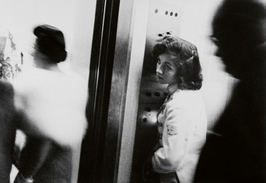 Robert Frank - Elevator, Miami Beach, Florida, 1955 (1 of 1)