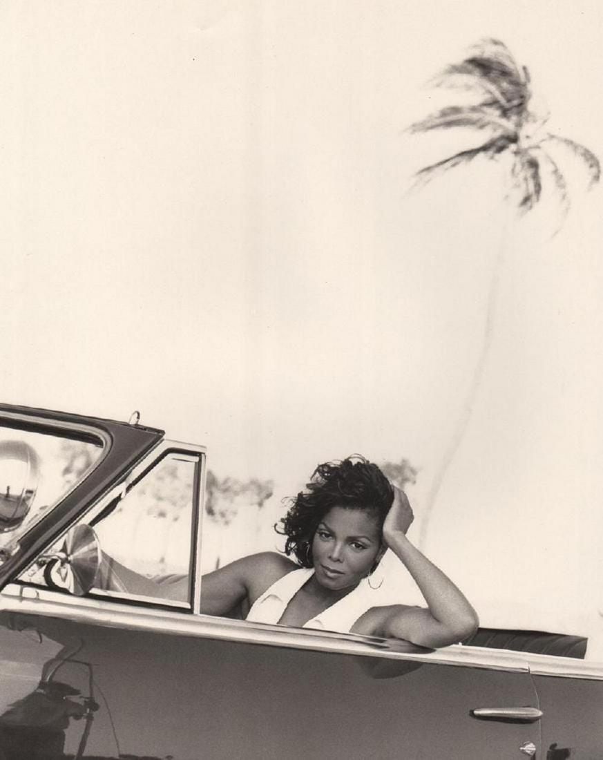 PATRICK DEMARCHELIER - Janet Jackson, Miami, 1993: Photographer: PATRICK DEMARCHELIER: internationally renowned fashion and portrait photographer known for his ability to represent the true personalities of his subjects. He discovered his passion at 1