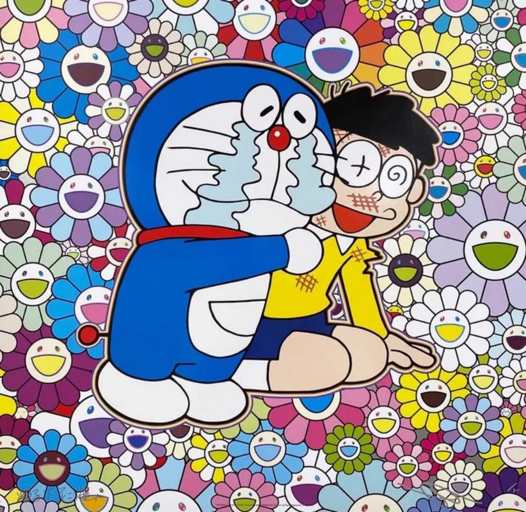 Takashi Murakami, Friendship Forever, 2021 Signed & numbered (1 of 1)