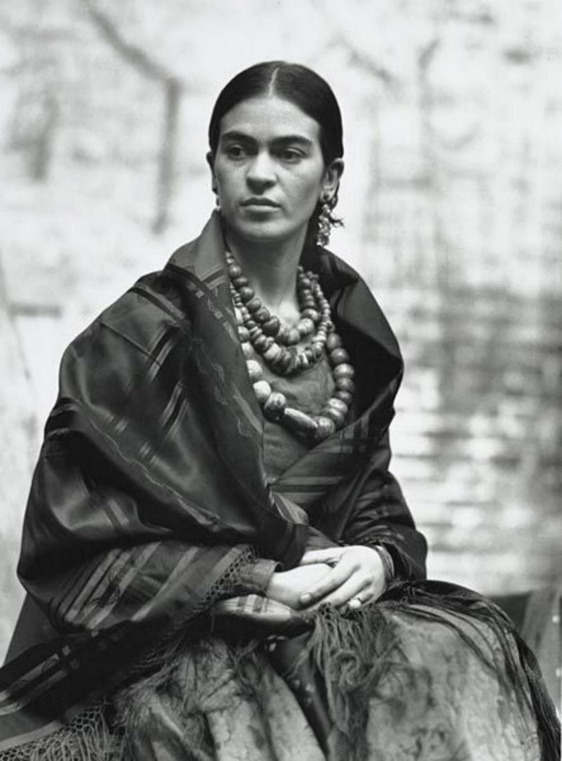 Edward Weston, Portrait of Frida Kahlo, 1931 - Large Format (1 of 1)