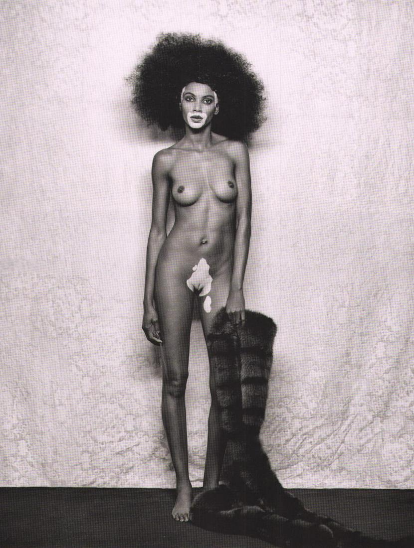 Marc Lagrange, The Stole, 2000's: Photographer: Marc Lagrange was a Belgian photographer known for his nude portraits of the female figure. Lagrange created dream-like and fantastical narrative pictures populated by beautiful nudes th