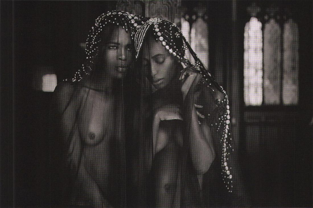 Marc Lagrange, Trompe l'oeil, 2000's: Photographer: Marc Lagrange was a Belgian photographer known for his nude portraits of the female figure. Lagrange created dream-like and fantastical narrative pictures populated by beautiful nudes th