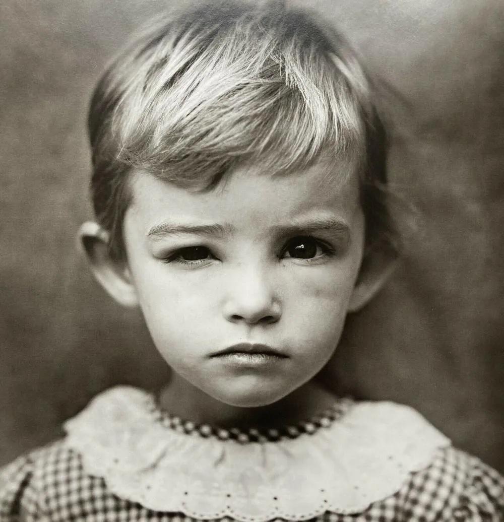 SALLY MANN - At Twelve Damaged child, 1983 - 1985: Photographer: Sally Mann is an American photographer, widely known for her large-format, black-and-white photographs at first of her young children, then later of landscapes suggesting decay and death