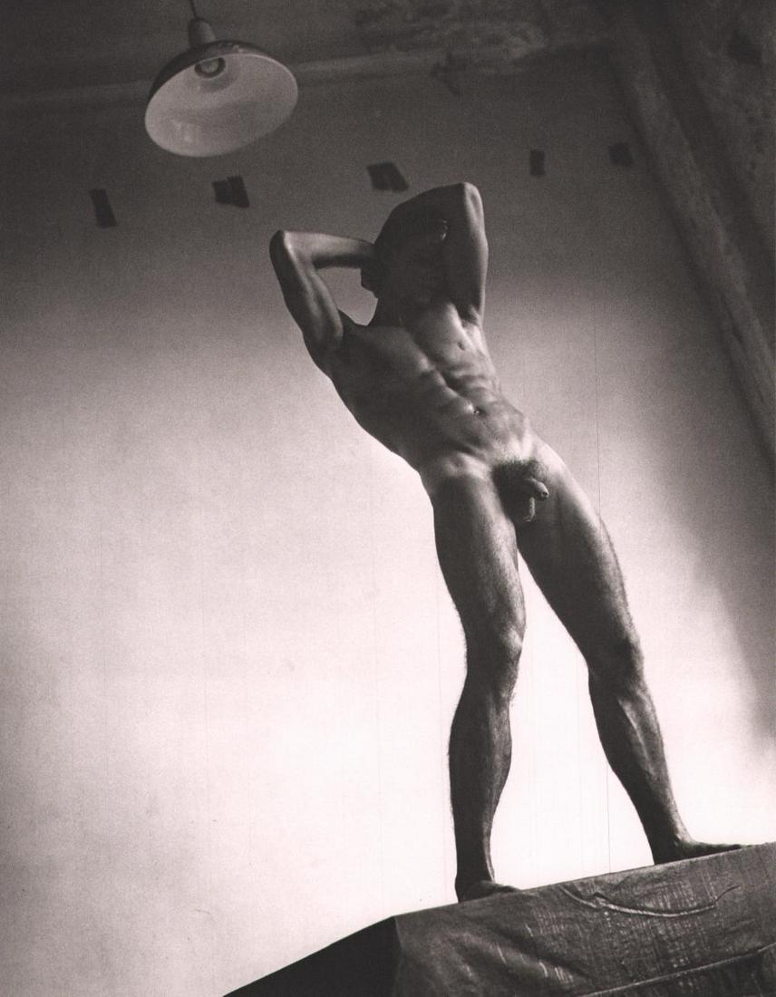 BRUCE WEBER, Male Nude Study, 1990s: Photographer: Bruce Weber (American, b. 1946) - internationally renowned American fashion photographer best known for his racy, erotically charged imagery. Weber has shot the ad campaigns of Calvin Kl