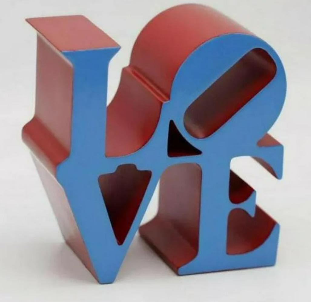 ROBERT INDIANA - "Love" (Blue & Red) limited edition of 500 (1 of 5)