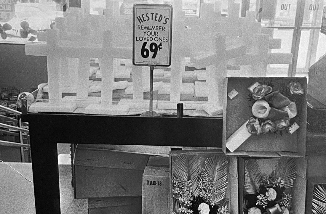 Robert Franks, Department Store- Lincoln, Nebraska, 1956: Photographer: Robert Frank (1924-2019) was a Swiss photographer and documentary filmmaker, who became an American binational. His most notable work, the 1958 book titled The Americans, earned Frank co