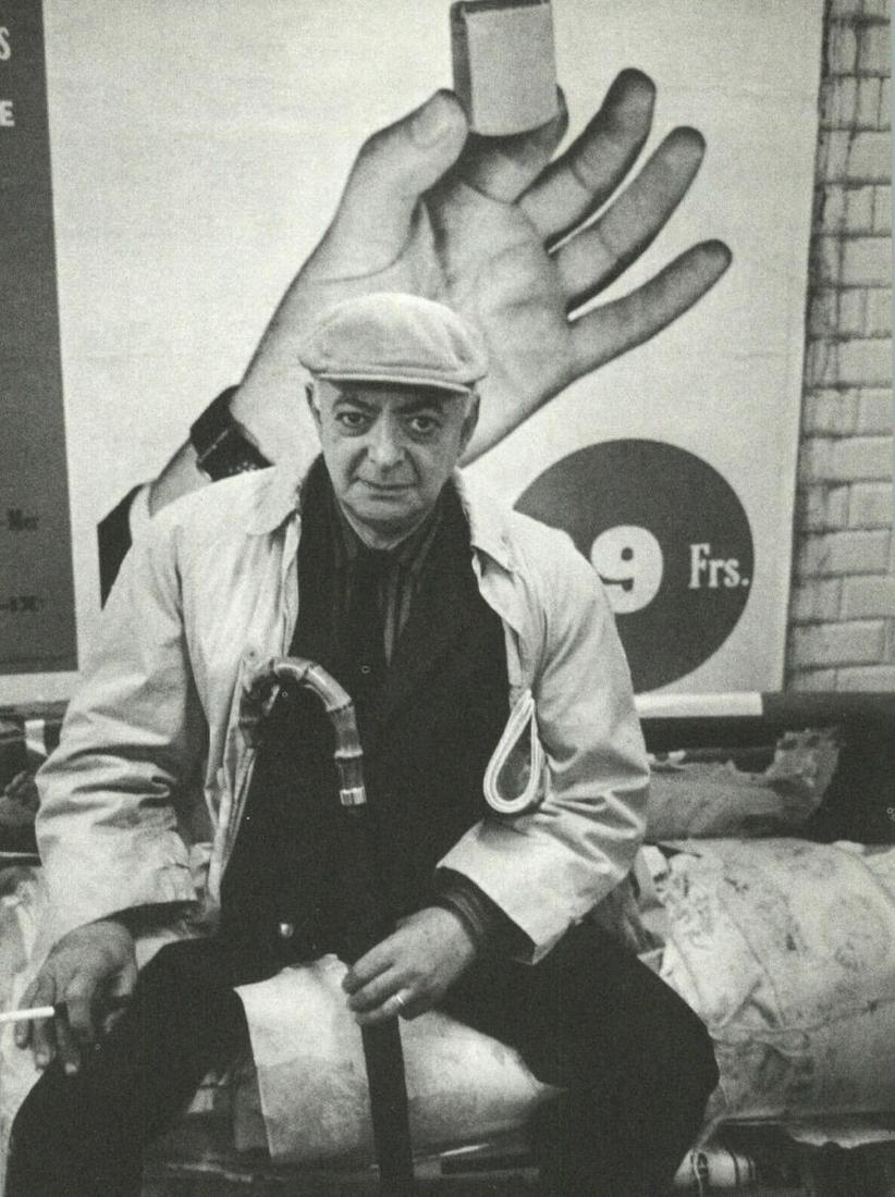 Brassai, Andre Kertesz, 1963: Photographer: Brassai (pseudonym of Gyula Halsz, 1899 - 1984) - historically important Hungarian photographer, sculptor and filmmaker who rose to fame in France. Title: Andre Kertesz Date Of Negative: