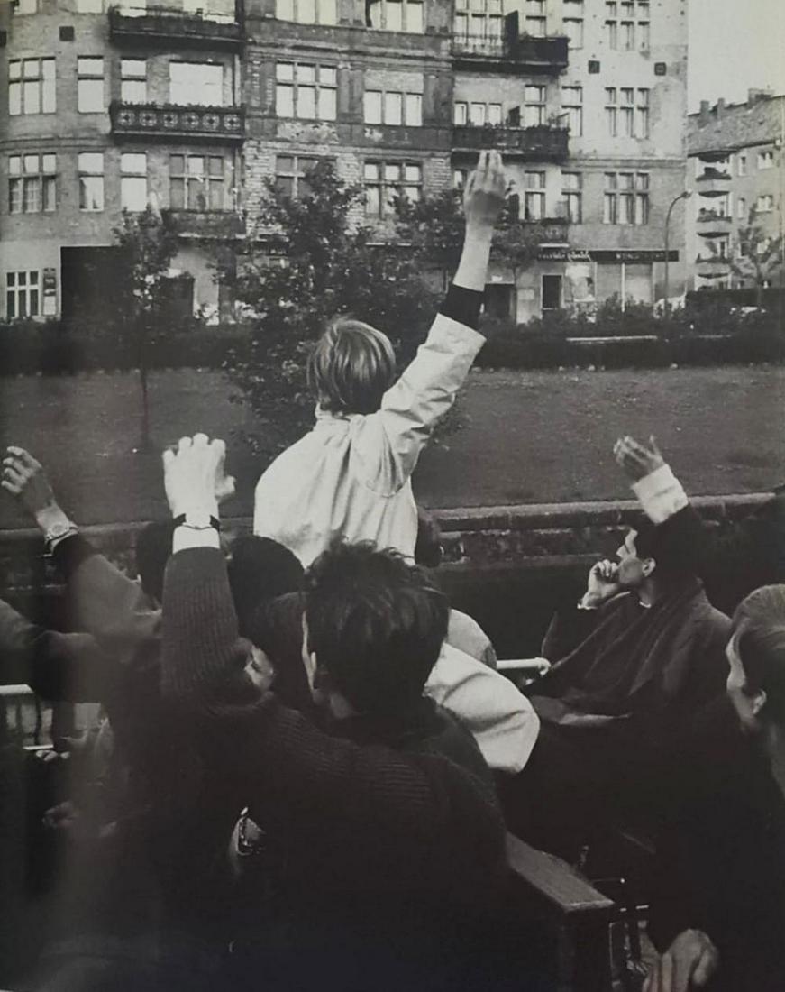 Will McBride, Evi, Loud and happy, 1950's: Photographer: Will McBride, was an American artist known for his black-and-white photographs documenting youth culture in postwar Germany. His work remains controversial for its frank and explicit dep