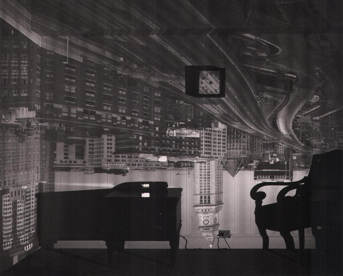 Abelardo Morell, Bostons Old Custom House in Hotel Room, MA, 1999 (1 of 1)