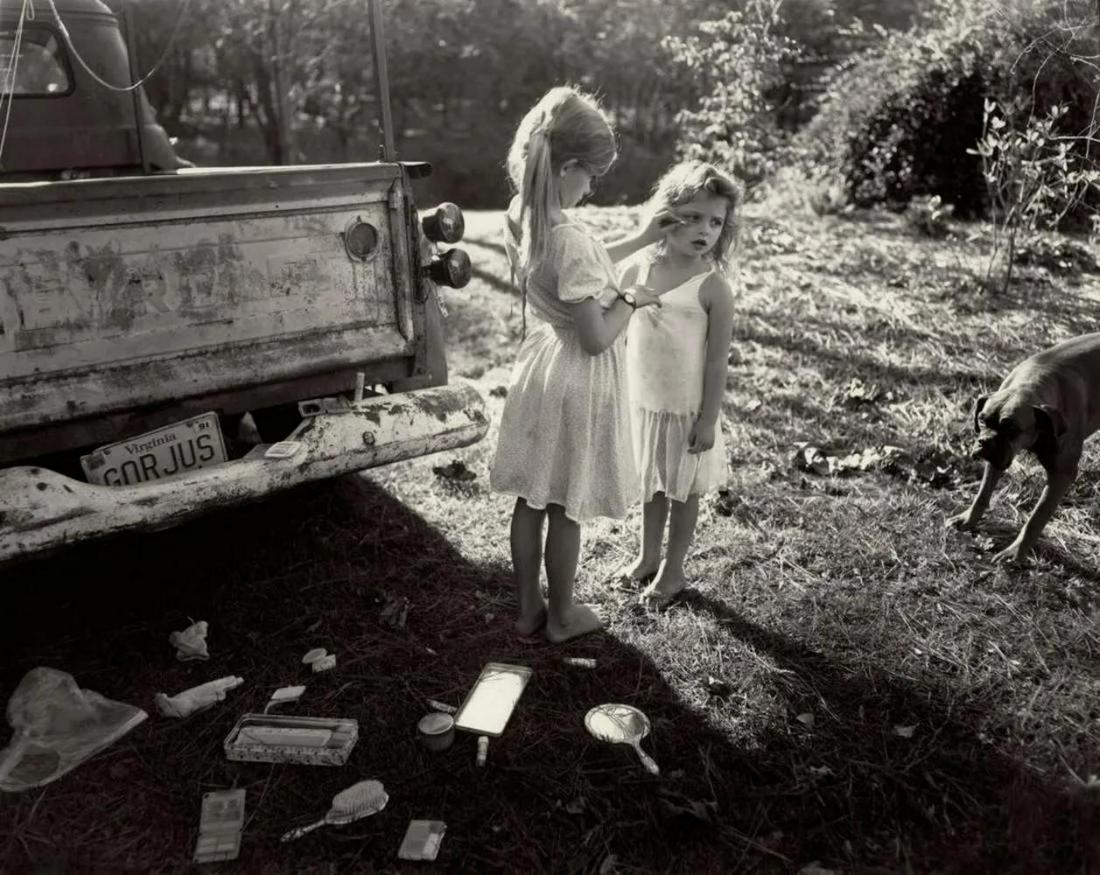 Sally Mann, Gorjus, 1989: Photographer: Sally Mann is an American photographer, widely known for her large-format, black-and-white photographs - at first of her young children, then later of landscapes suggesting decay and dea