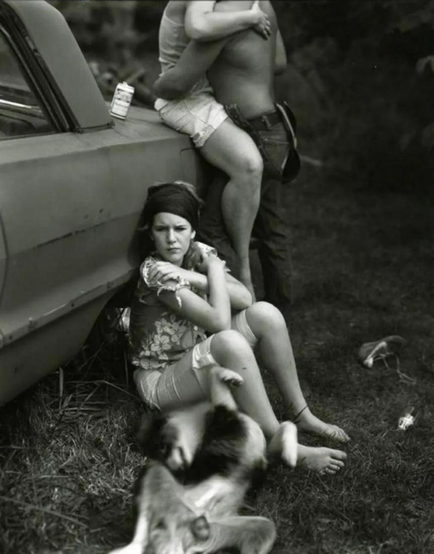 Sally Mann, From At twelve, 1983-85: Photographer: Sally Mann is an American photographer, widely known for her large-format, black-and-white photographs at first of her young children, then later of landscapes suggesting decay and death