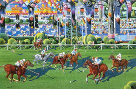 Hiro Yamagata, Summer Olympic Games, Limited Edition Serigraph