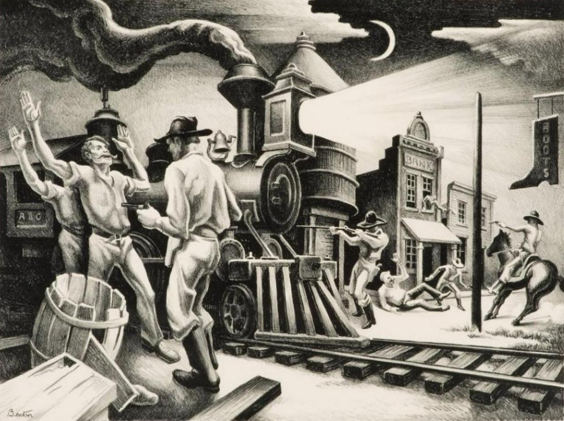 Thomas Hart Benton, Jesse James, 1936 (1 of 1)