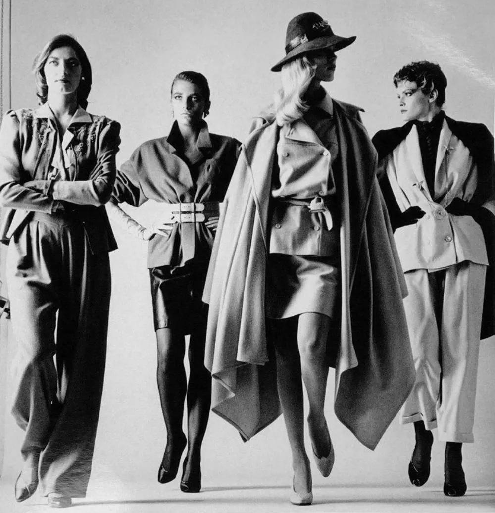 Helmut Newton, Sie Kommen, Paris, 1981 (Dressed): Photographer: Helmut Newton (Germany, 1920 - 2004) - best known for his erotically charged highly stylized images, Helmut Newton was one of the most influential fashion photographers of all time. Titl