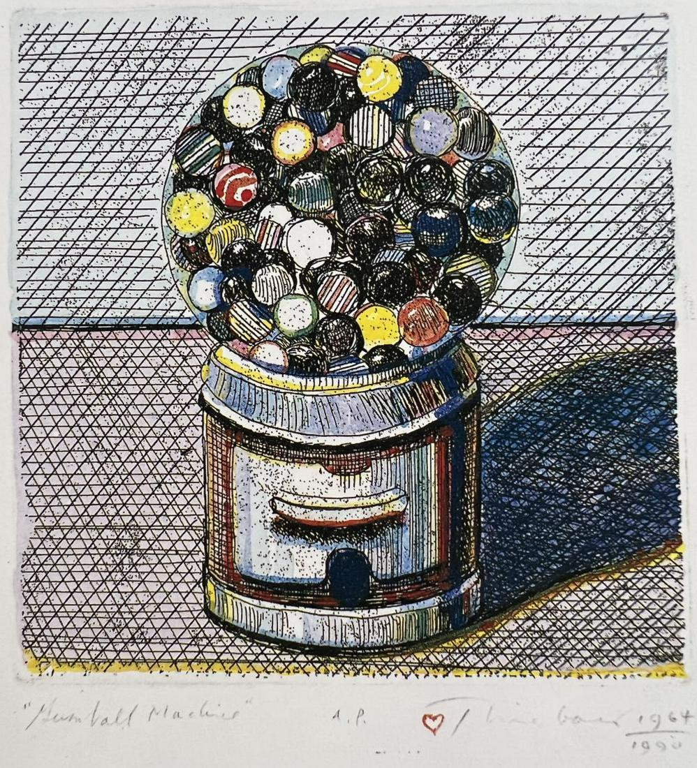 Wayne Thiebaud, Gumball Machine, 1990 (1 of 1)