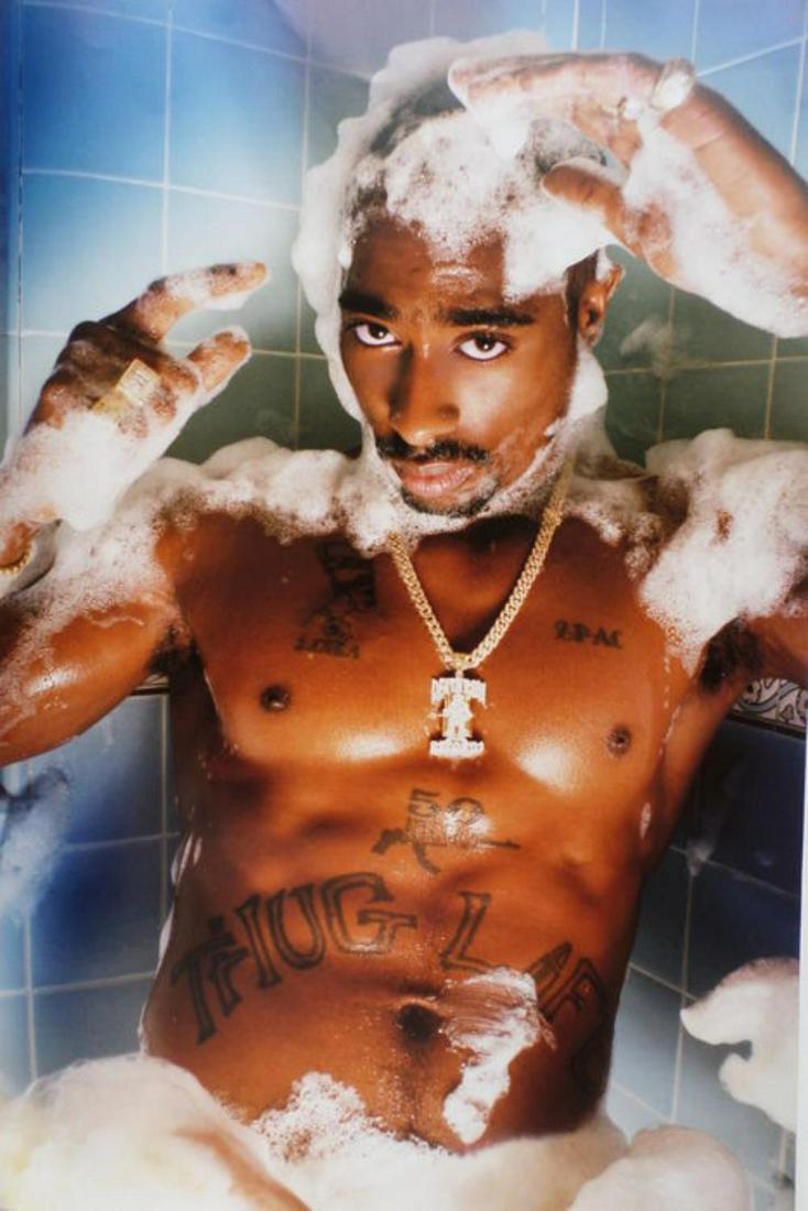 David LaChapelle, Tupac Shakur, 1996: Photographer: David LaChapelle (Born March 11, 1963) is an American photographer, music video director and film director. He is best known for his photography, which often references art history and s