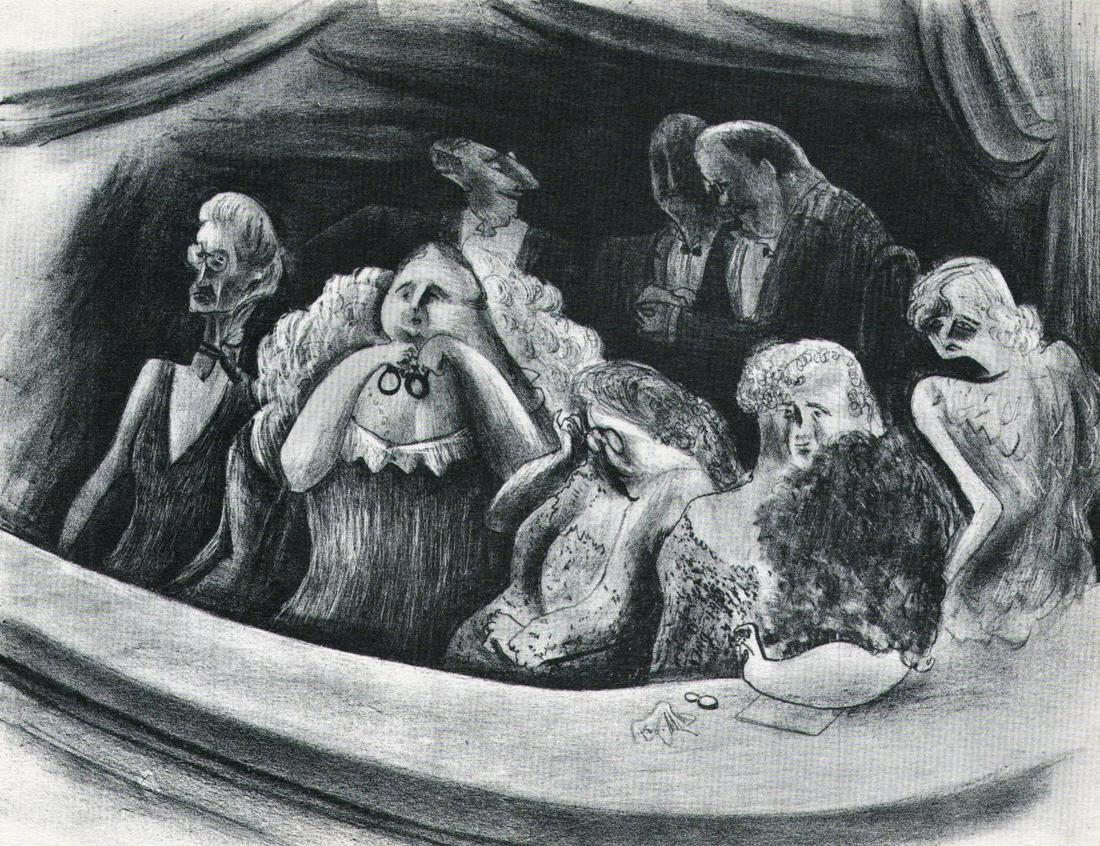 Adolf Dehn, Beethoven’s Ninth Symphony, Lithograph - 1939 (1 of 1)