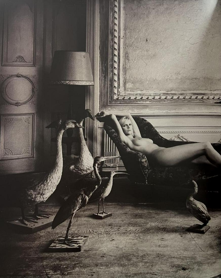 Marc Lagrange - The Birds, 1990s: Photographer: Marc Lagrange was a Belgian photographer known for his nude portraits of female figures. Lagrange created dream-like and fantastical narrative pictures populated by beautiful nudes that
