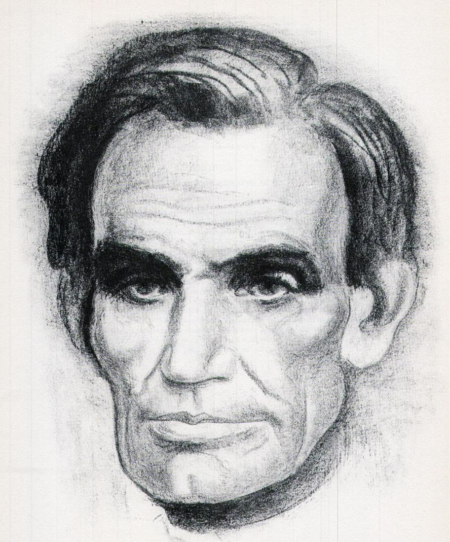 Boardman Robinson, Lincoln, 1911 (1 of 1)