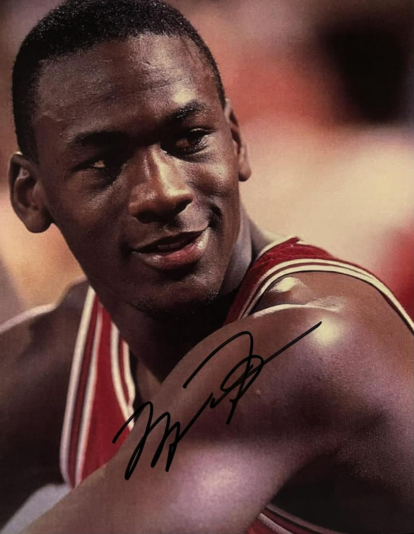 Michael Jordan, Autographed, 8x10 photo, WITH COA (1 of 1)