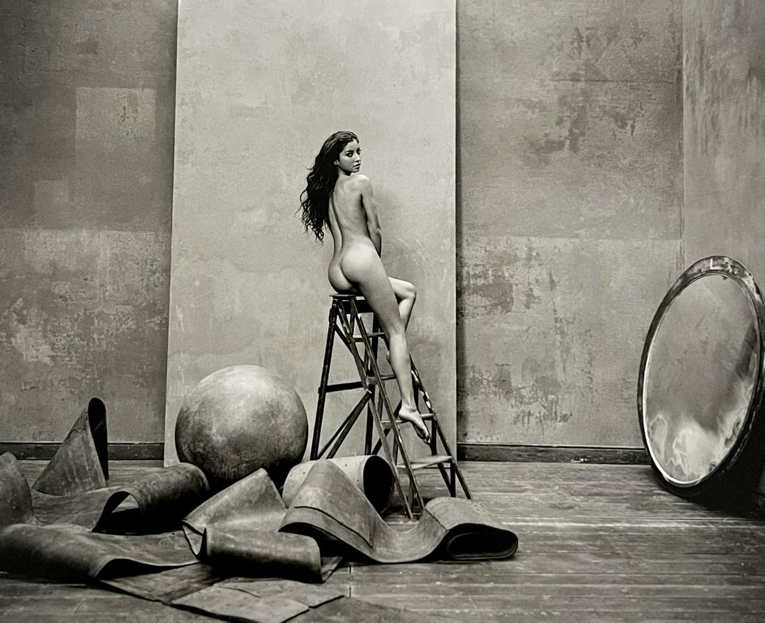 Marc Lagrange, Snakes & Ladders, 2000's: Photographer: Marc Lagrange was a Belgian photographer known for his nude portraits of female figures. Lagrange created dream-like and fantastical narrative pictures populated by beautiful nudes that