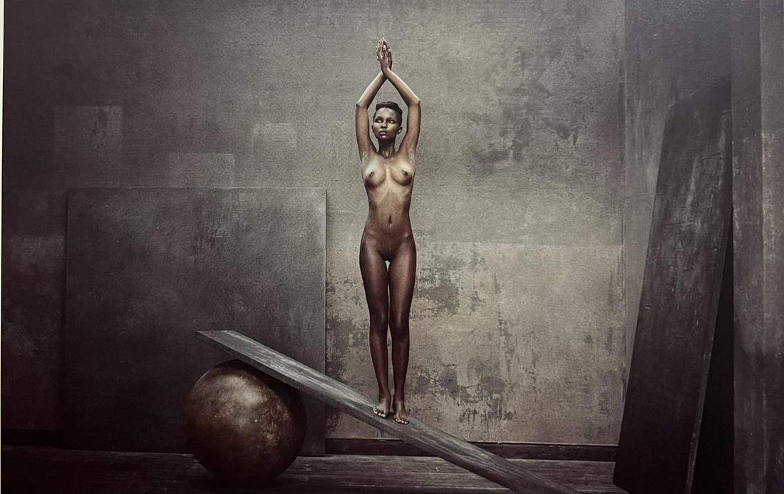 Marc Lagrange, Stable, 2000's: Photographer: Marc Lagrange was a Belgian photographer known for his nude portraits of female figures. Lagrange created dream-like and fantastical narrative pictures populated by beautiful nudes that