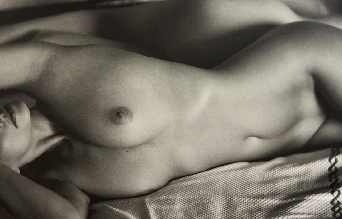 Marc Lagrange, Braided, 2000's: Photographer: Marc Lagrange was a Belgian photographer known for his nude portraits of female figures. Lagrange created dream-like and fantastical narrative pictures populated by beautiful nudes that