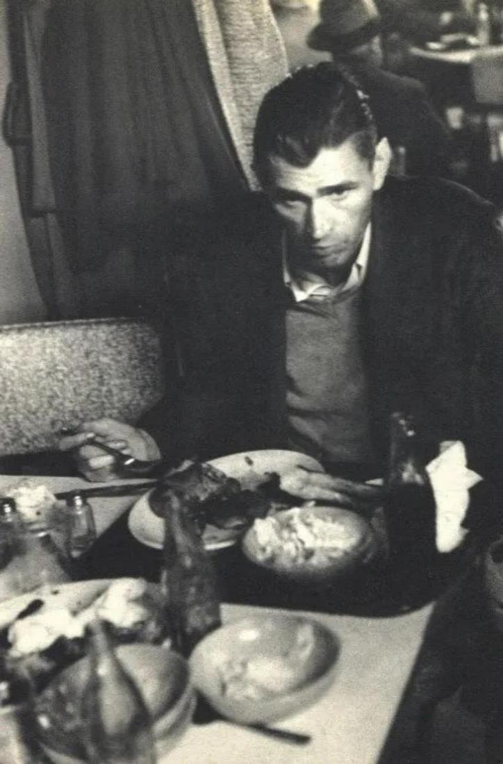Robert Frank, Cafeteria, San Francisco, 1955: Photographer: Robert Frank (1924-2019) was a Swiss photographer and documentary filmmaker, who became an American binational. His most notable work, the 1958 book titled The Americans, earned Frank co